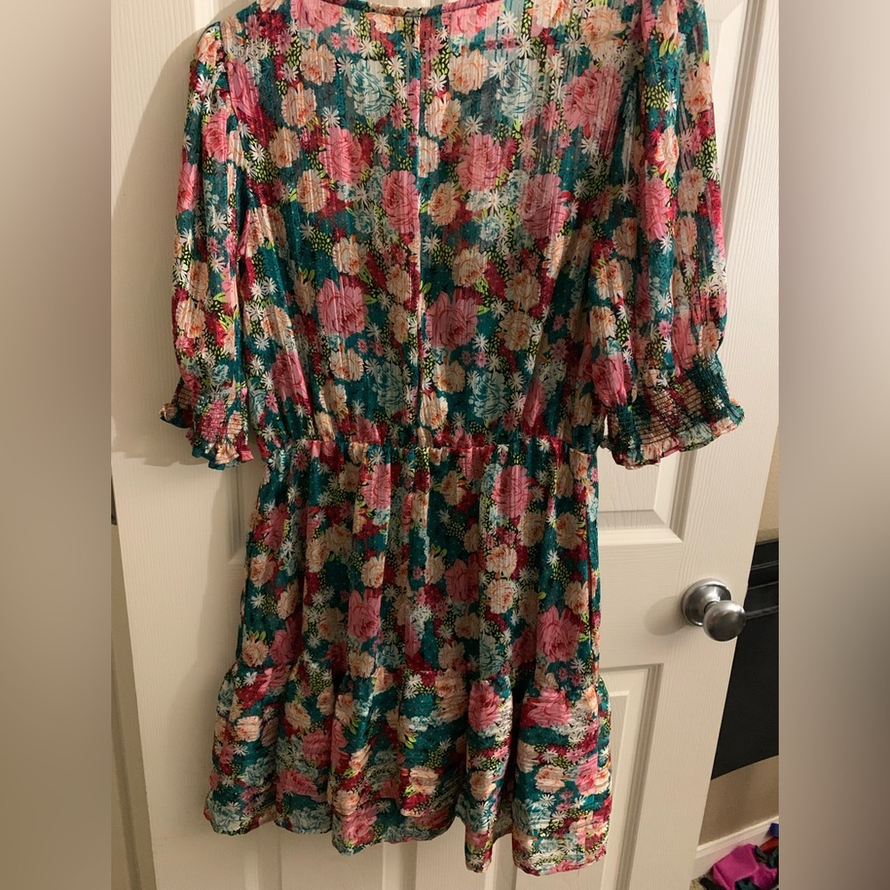 Stunning MELLODAY mini dress size small - Picture 4 of 9